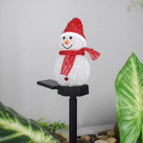 Christmas Snowman Decoration stake light