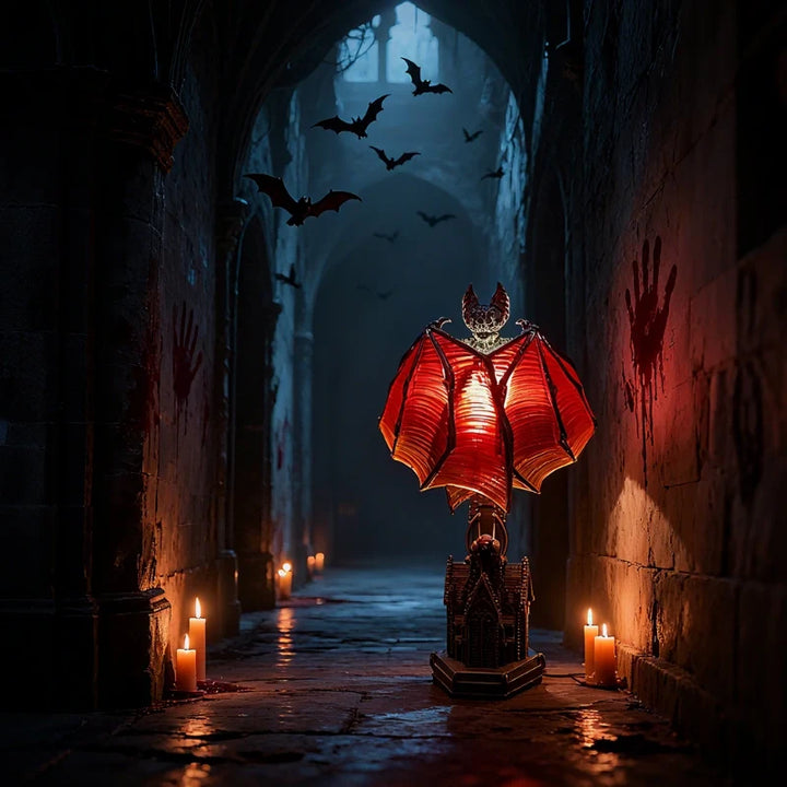 Bat Lamp | Gothic Craftsmanship, Versatile Statement Piece