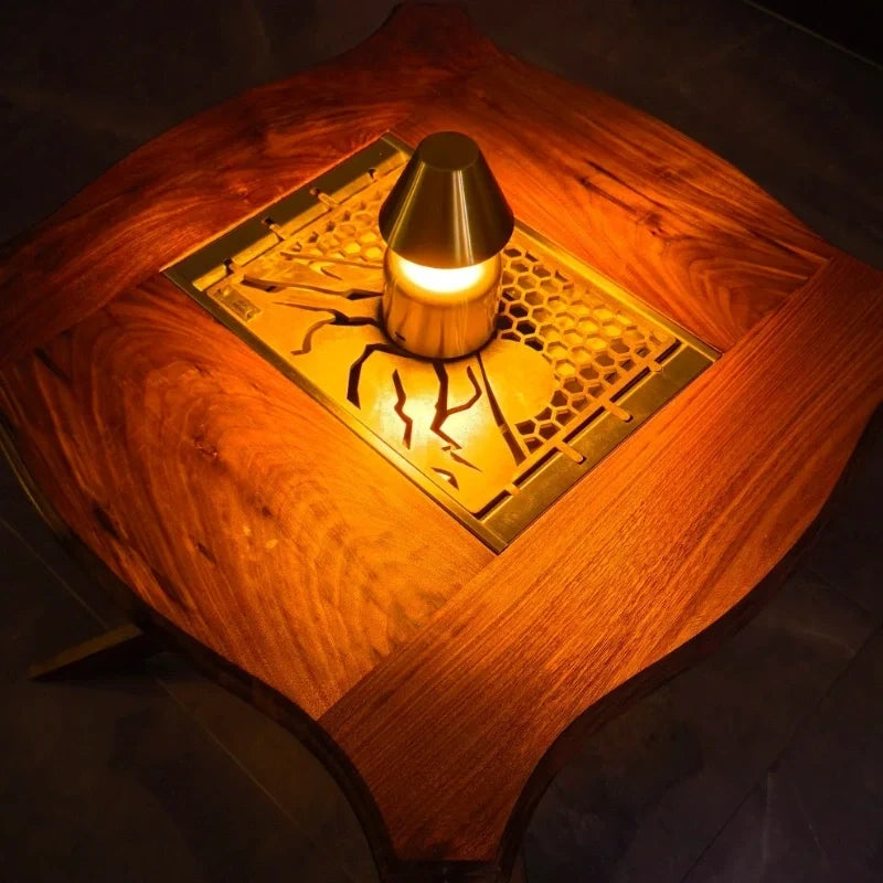 Table Lamp | Sculptural Metal Design, Customisable Illumination