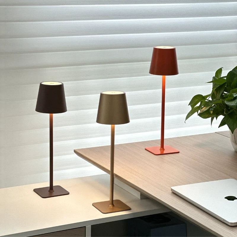 Dimmable Tall Table Lamp | Touch-Activated & Dimmable