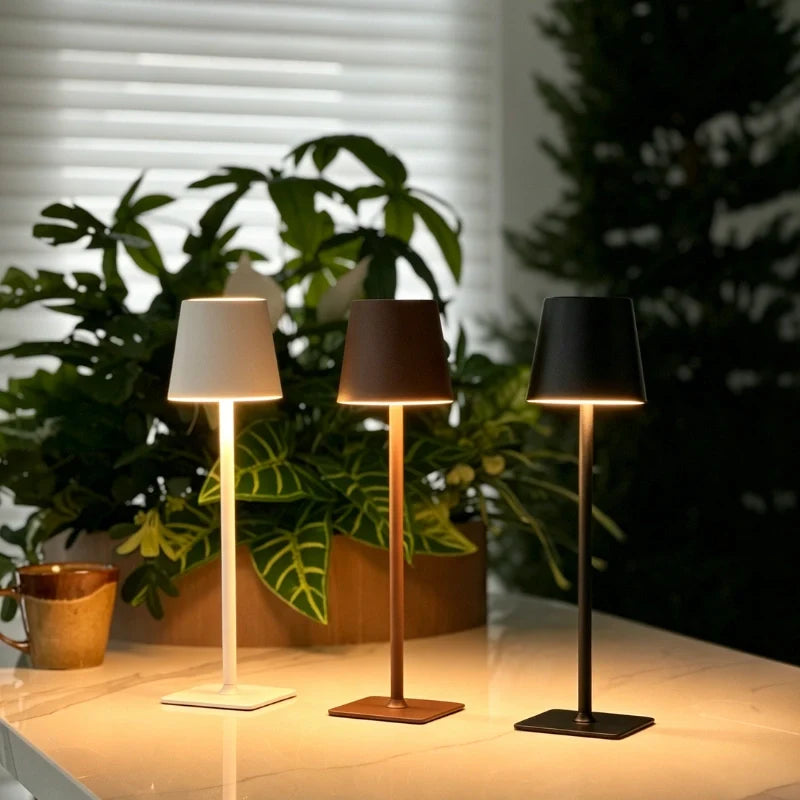 Dimmable Tall Table Lamp | Touch-Activated & Dimmable