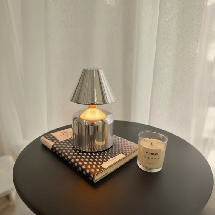 Table Lamp | Sculptural Metal Design, Customisable Illumination