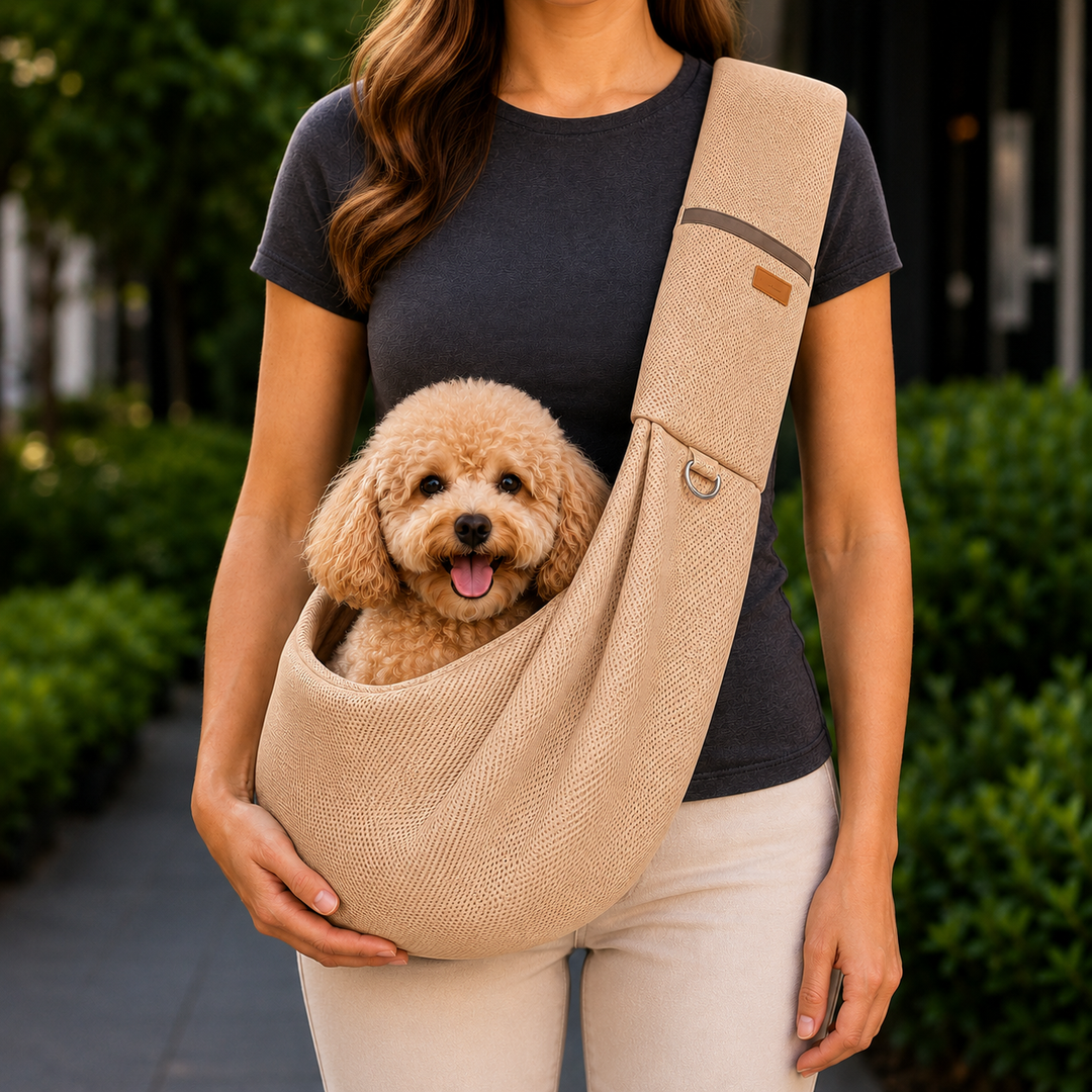 Crossbody Pet Sling Carrier for Small Dogs & Cats