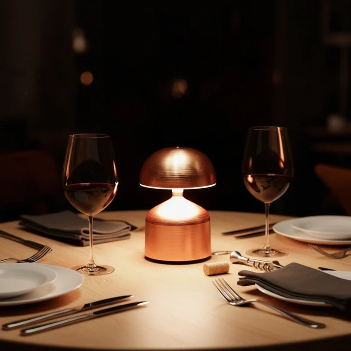 Table Lamp | Sculptural Metal Design, Customisable Illumination