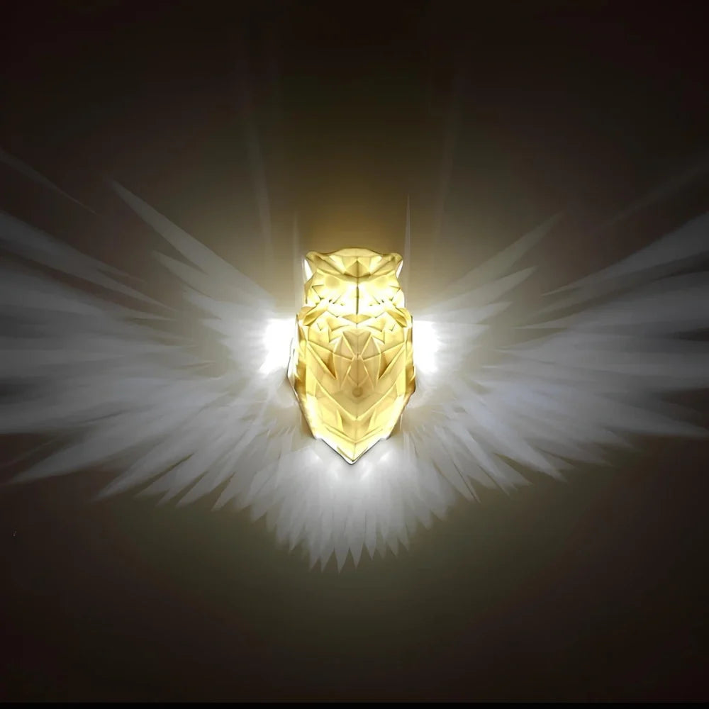Bird Wing Wall Light | Eagle, Owl and Peacock LED Wall Lamp