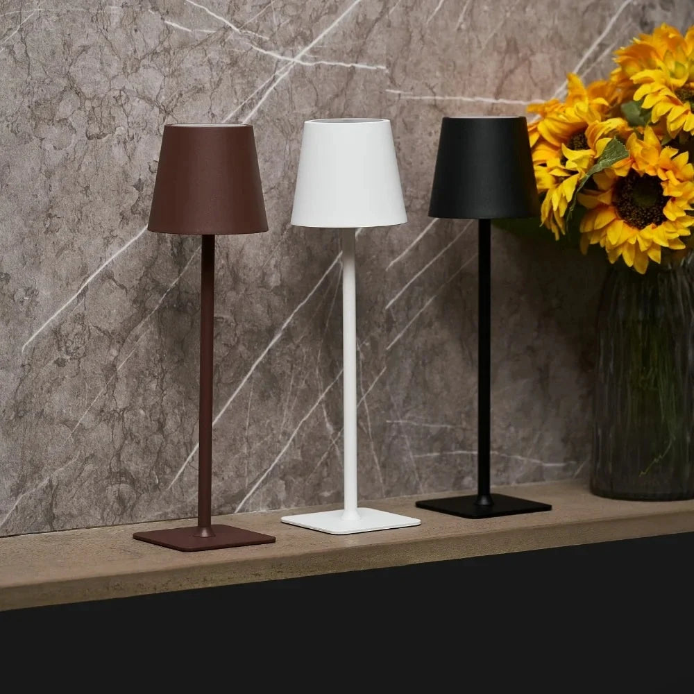 Dimmable Tall Table Lamp | Touch-Activated & Dimmable
