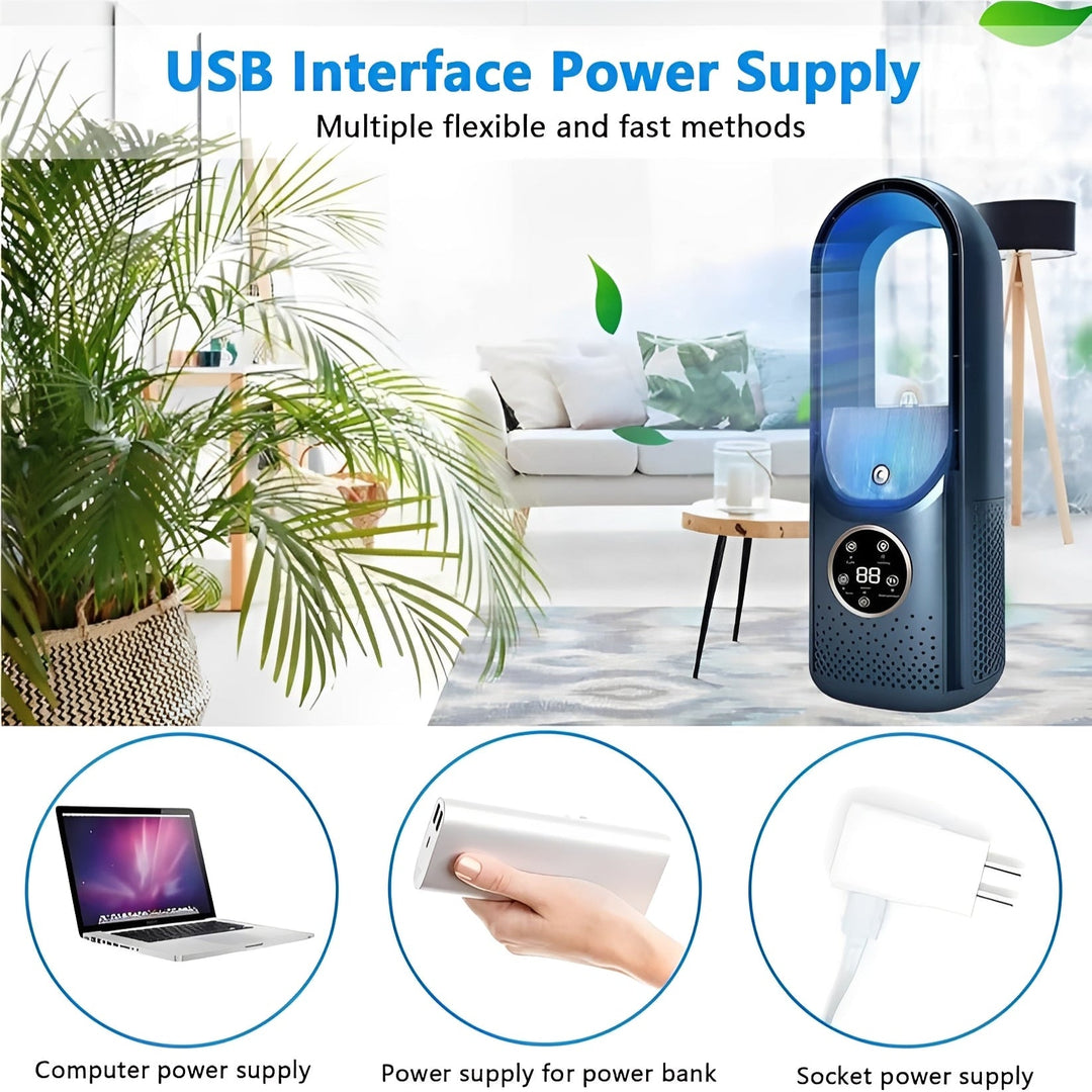 3 in 1 Portable Air Cooling Fan with Humidifier and DC Brushless Motor 6