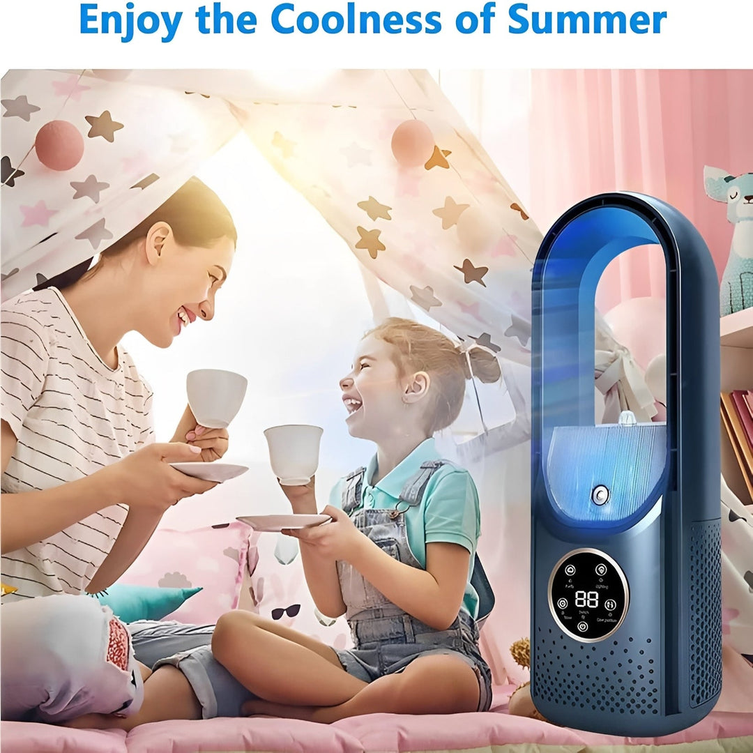 3 in 1 Portable Air Cooling Fan with Humidifier and DC Brushless Motor 8
