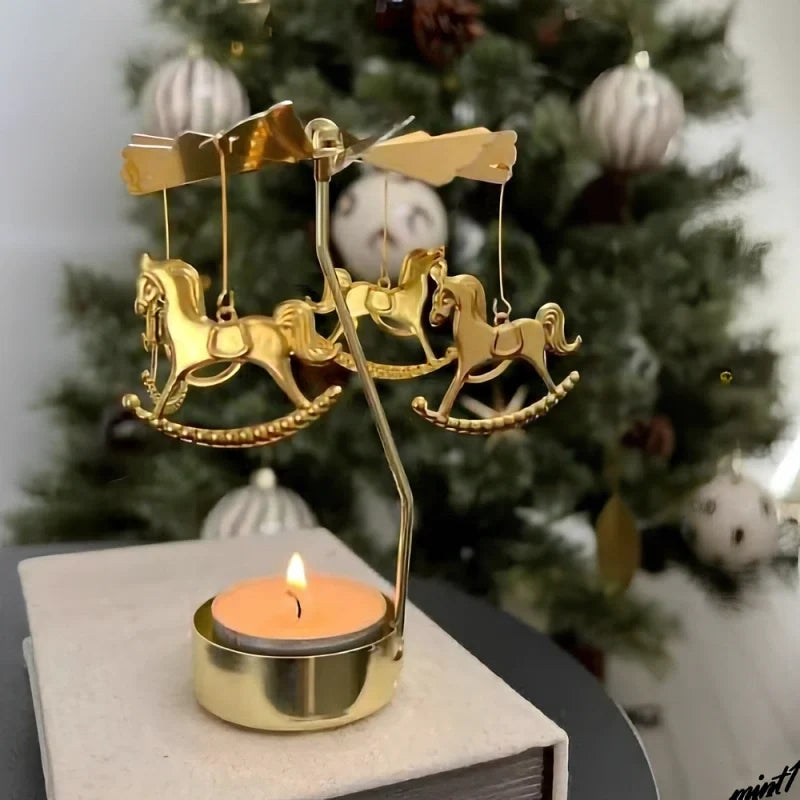 Candle Carousel | Whispers in Motion, Decorative & Versatile