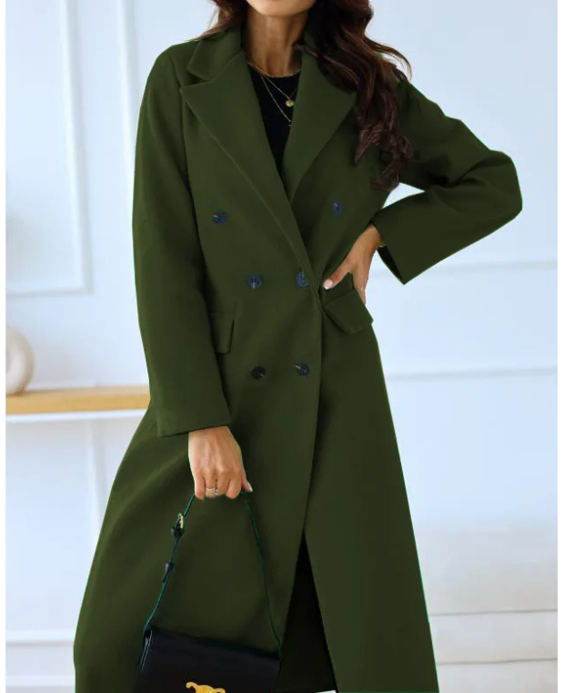 Women's Relaxed Fit Long Winter Coat