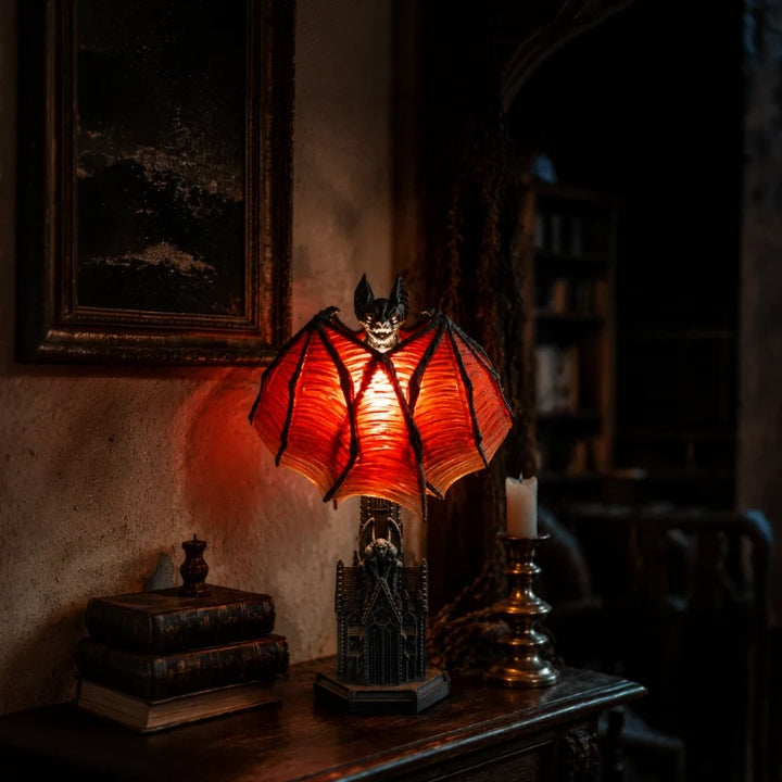 Bat Lamp | Gothic Craftsmanship, Versatile Statement Piece