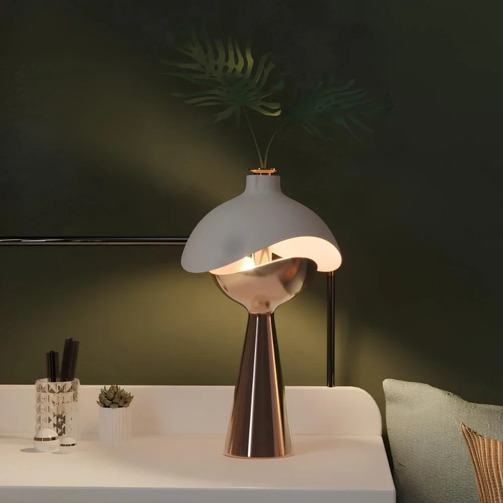 Sculpted Table Lamp | Portable & Stylish, Anti-Glare Soft Lighting