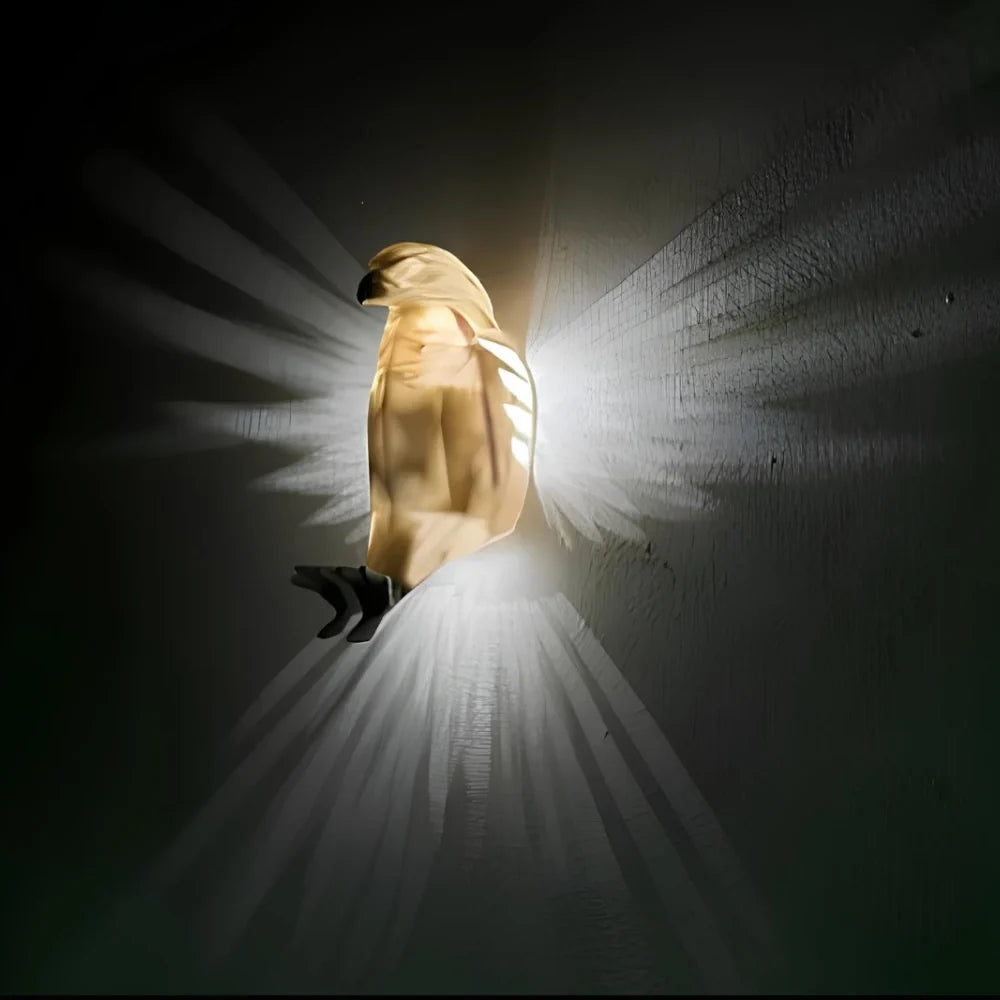 Bird Wing Wall Light | Eagle, Owl and Peacock LED Wall Lamp