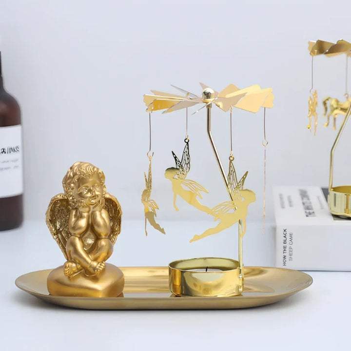 Candle Carousel | Whispers in Motion, Decorative & Versatile