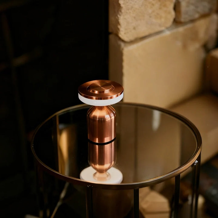Table Lamp | Sculptural Metal Design, Customisable Illumination