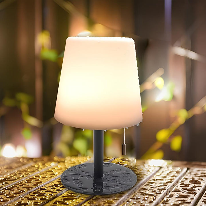Minimalist Modern Table Lamp | Cordless Convenience, Waterproof