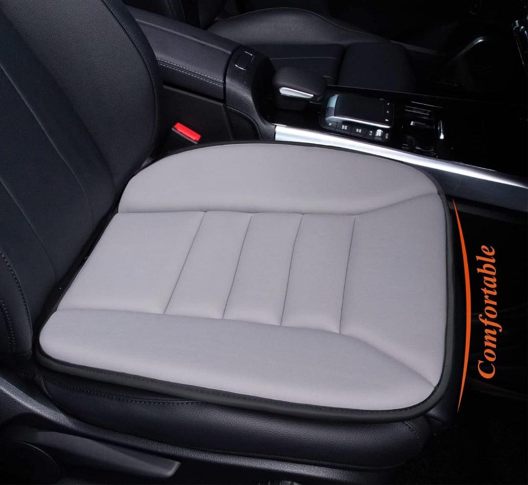 Memory Foam Car Seat Cushion with Breathable Cover and Non Slip Base