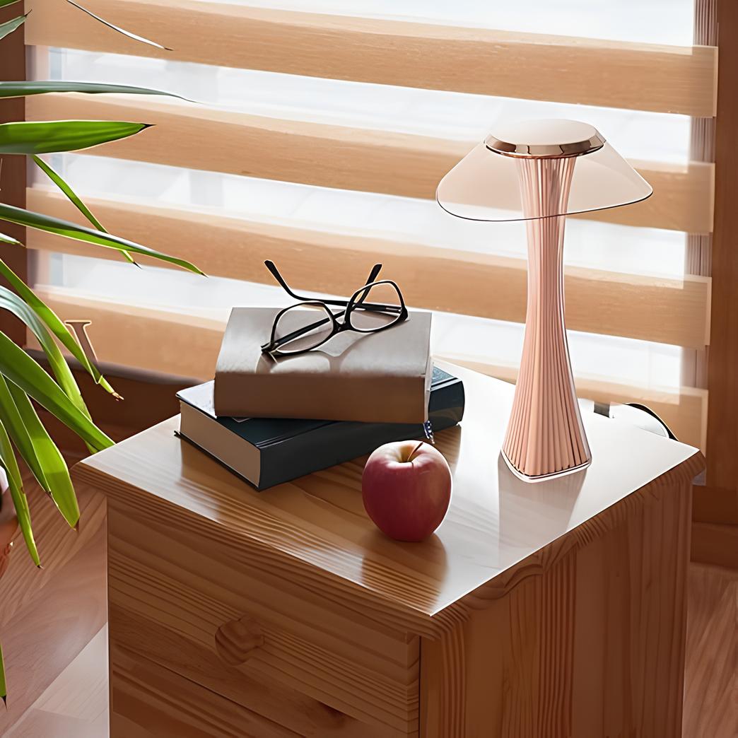Sculpted Flare Lamp | Stylish and Elegant Design, Rechargeable Battery