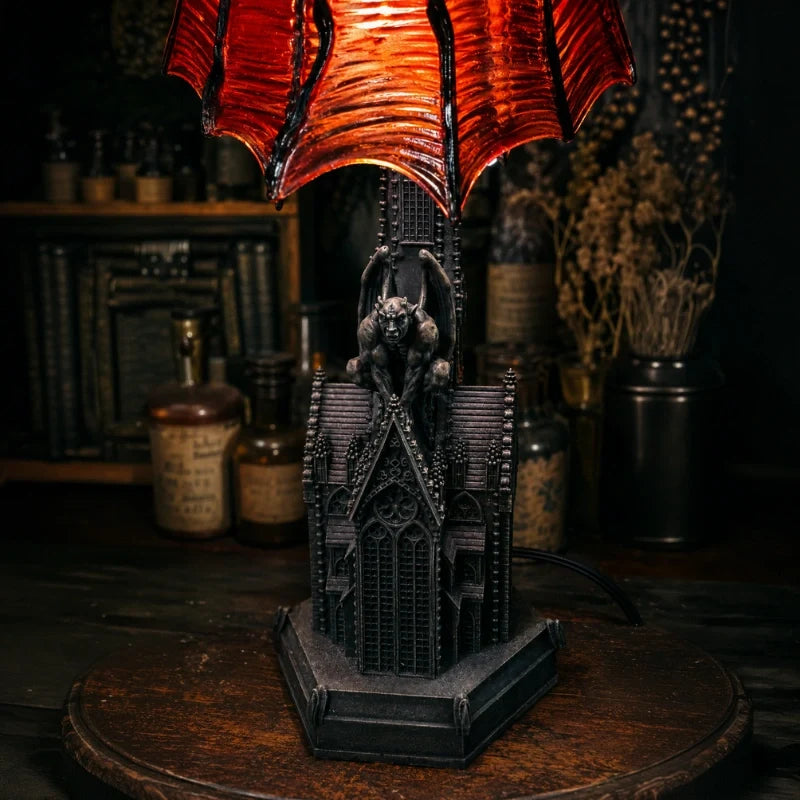 Bat Lamp | Gothic Craftsmanship, Versatile Statement Piece