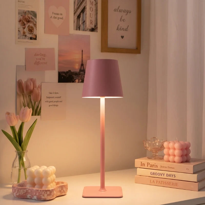Dimmable Tall Table Lamp | Touch-Activated & Dimmable