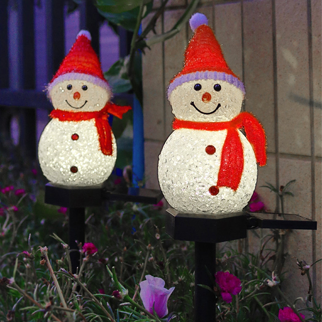 Christmas Snowman Decoration stake light