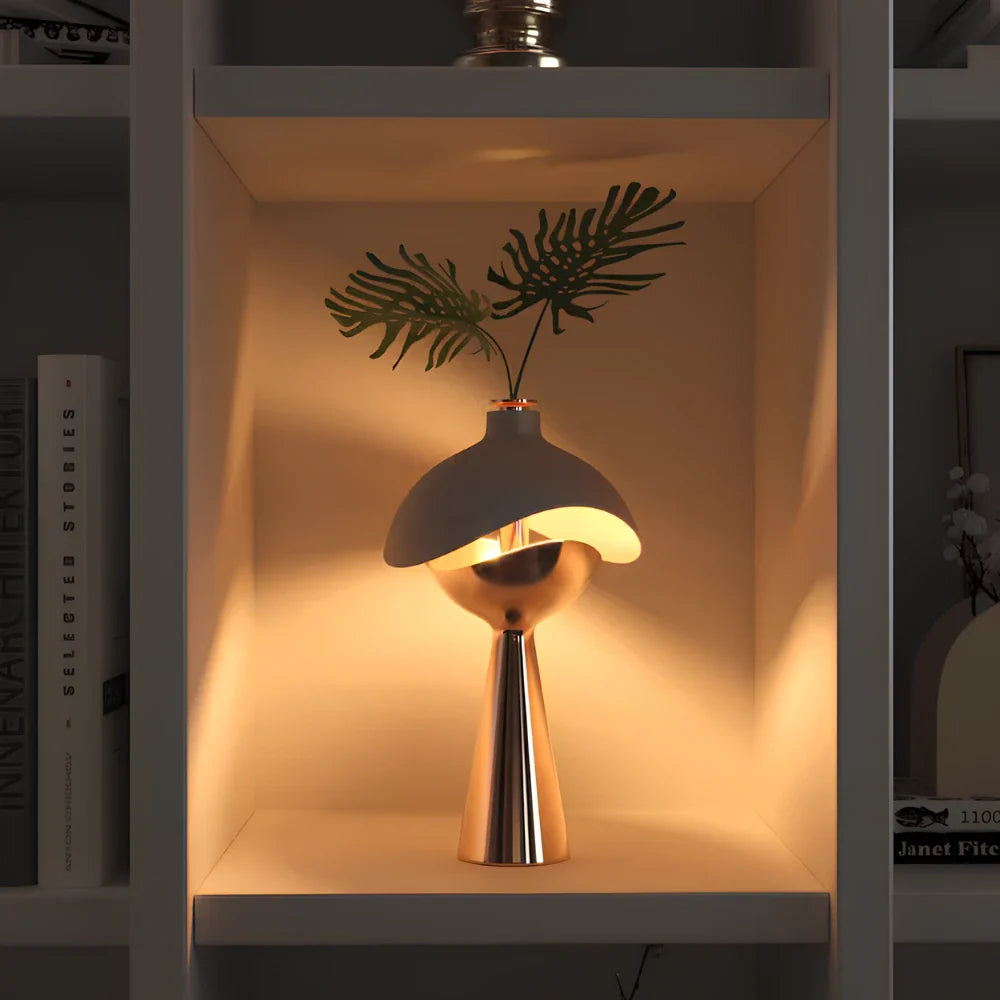 Sculpted Table Lamp | Portable & Stylish, Anti-Glare Soft Lighting