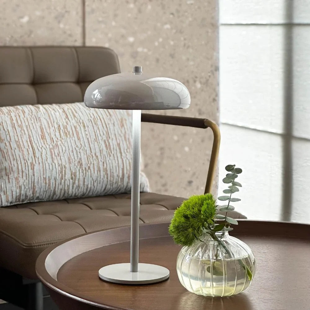 Sleek Retro Table Lamp | Sensitive Touch Control, Portable