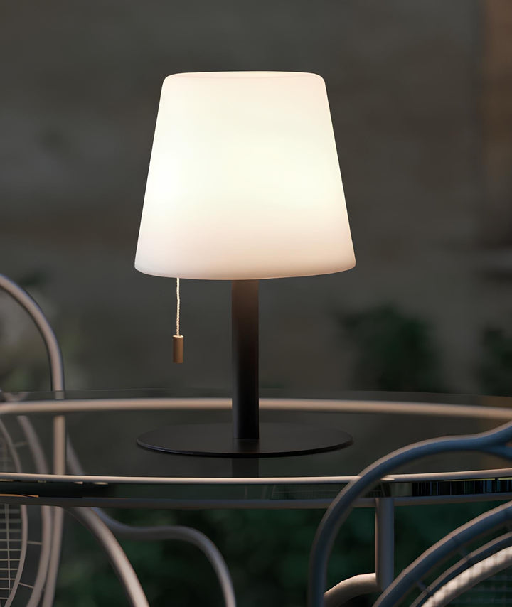 Minimalist Modern Table Lamp | Cordless Convenience, Waterproof