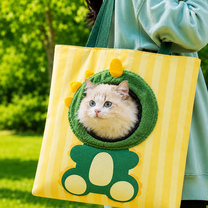 Portable Small Pet Travel Tote Bag for Daily Outings