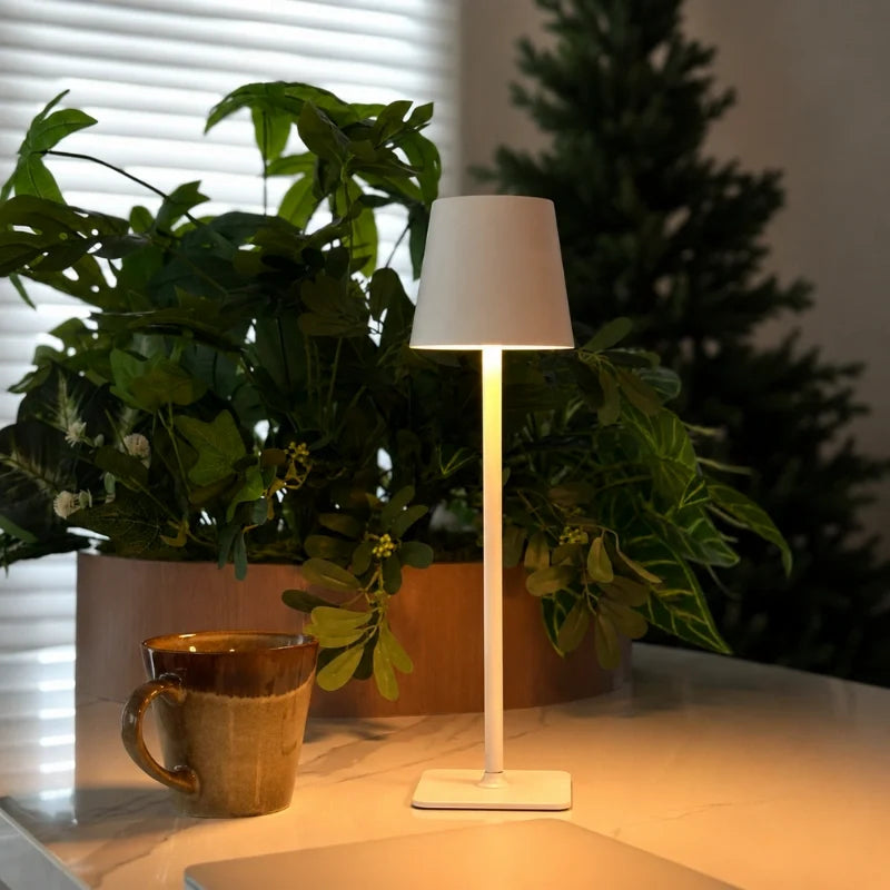 Dimmable Tall Table Lamp | Touch-Activated & Dimmable