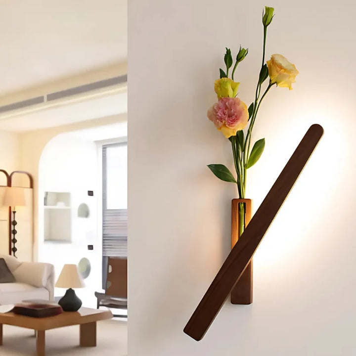 Vase Wall Light | Built-In Vase, Easy Installation