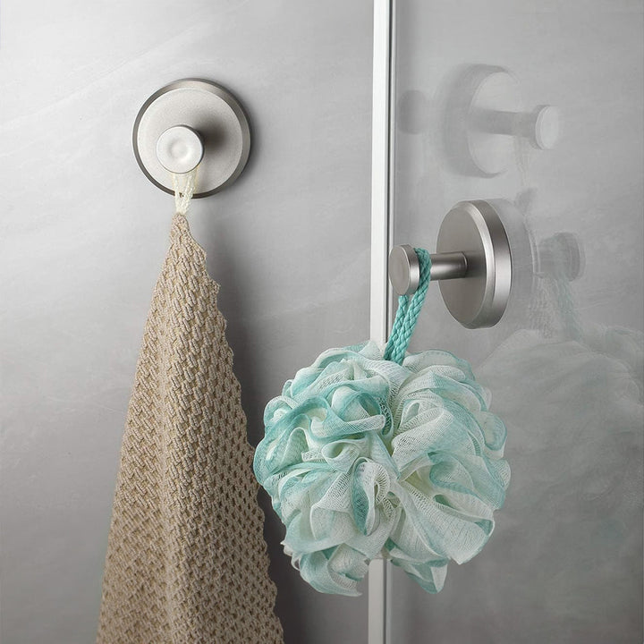 Suction Wall Hooks | Damage-Free Towel & Robe Hooks, No Drilling