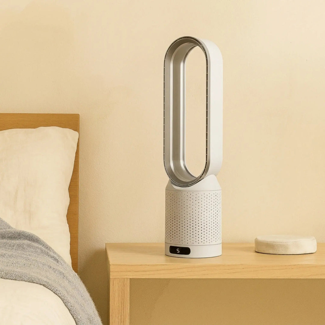 Airpure | 3-in-1 Air Cooler with Air Purifier | Bladeless Fan with 90° Oscillation & Touch LED 0