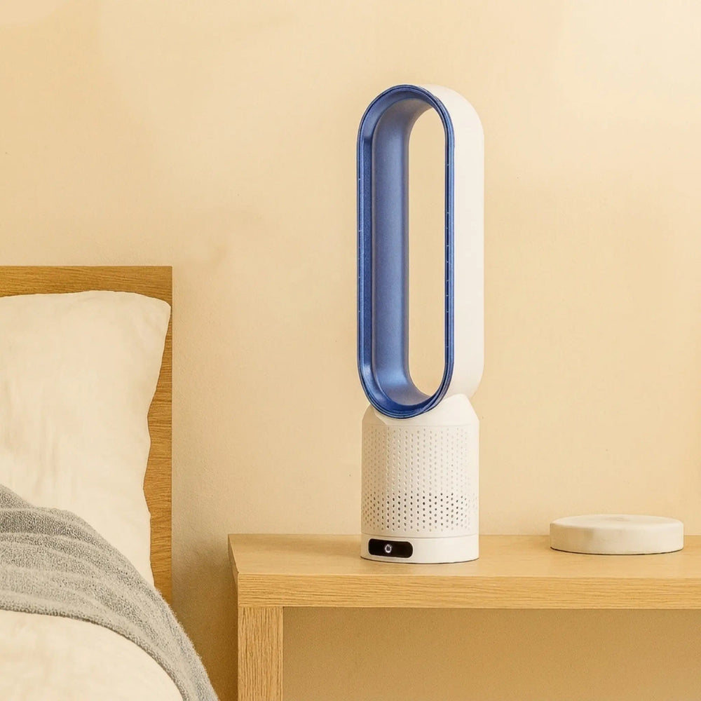 Airpure | 3-in-1 Air Cooler with Air Purifier | Bladeless Fan with 90° Oscillation & Touch LED 1