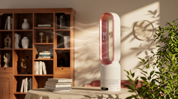 Airpure | 3-in-1 Air Cooler with Air Purifier | Bladeless Fan with 90° Oscillation & Touch LED 2
