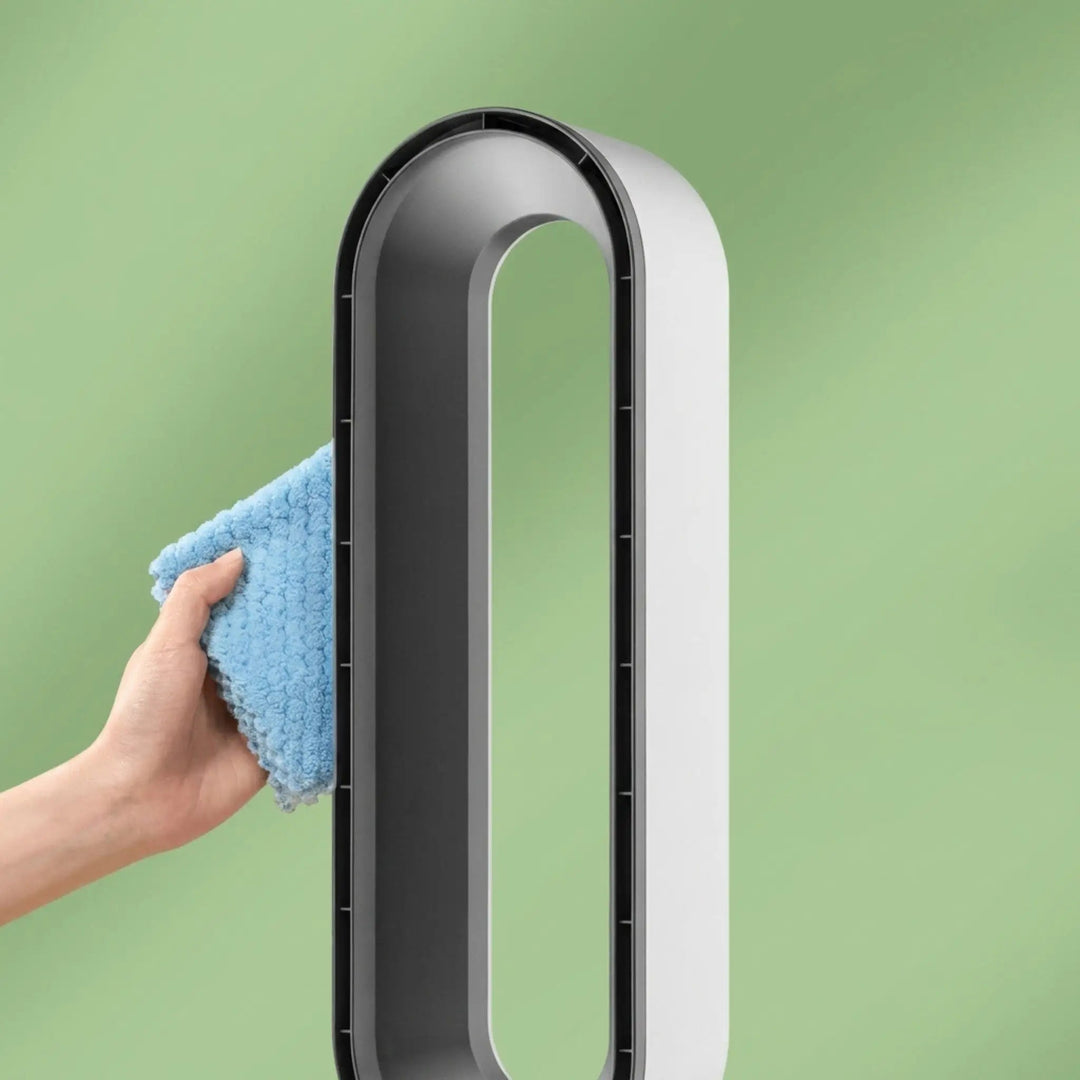 Airpure | 3-in-1 Air Cooler with Air Purifier | Bladeless Fan with 90° Oscillation & Touch LED 7
