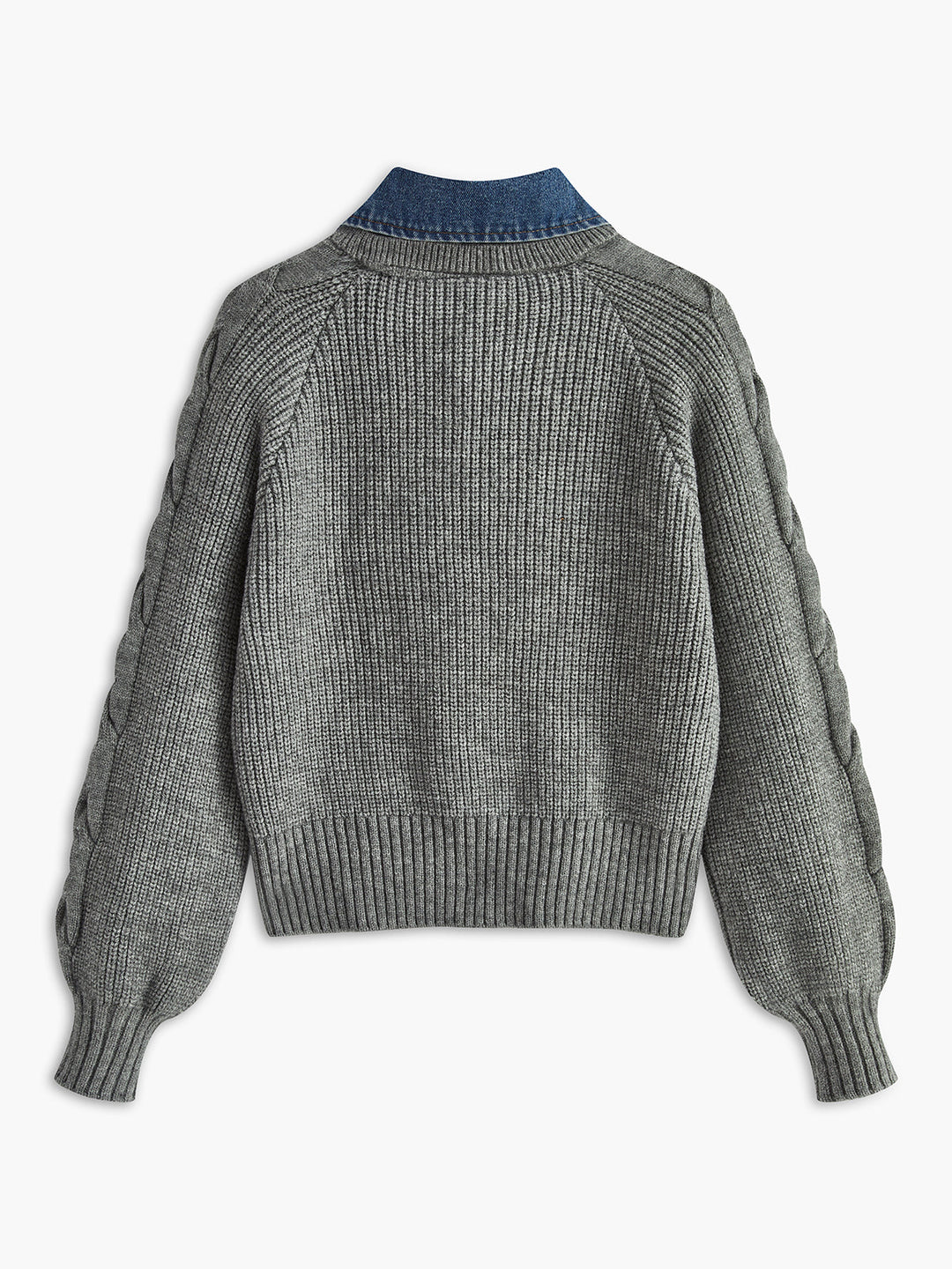 Women's Ribbed Oversized Jumper for Cold Weather, image 2