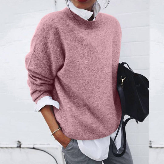 Women's Relaxed Fit Roll-Neck Jumper