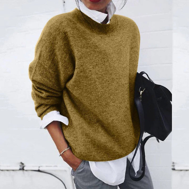 Women's Relaxed Fit Roll-Neck Jumper