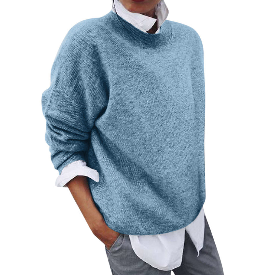 Women's Relaxed Fit Roll-Neck Jumper