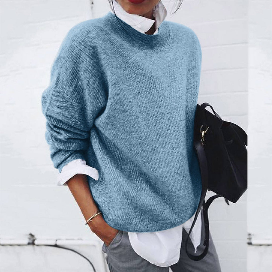 Women's Relaxed Fit Roll-Neck Jumper