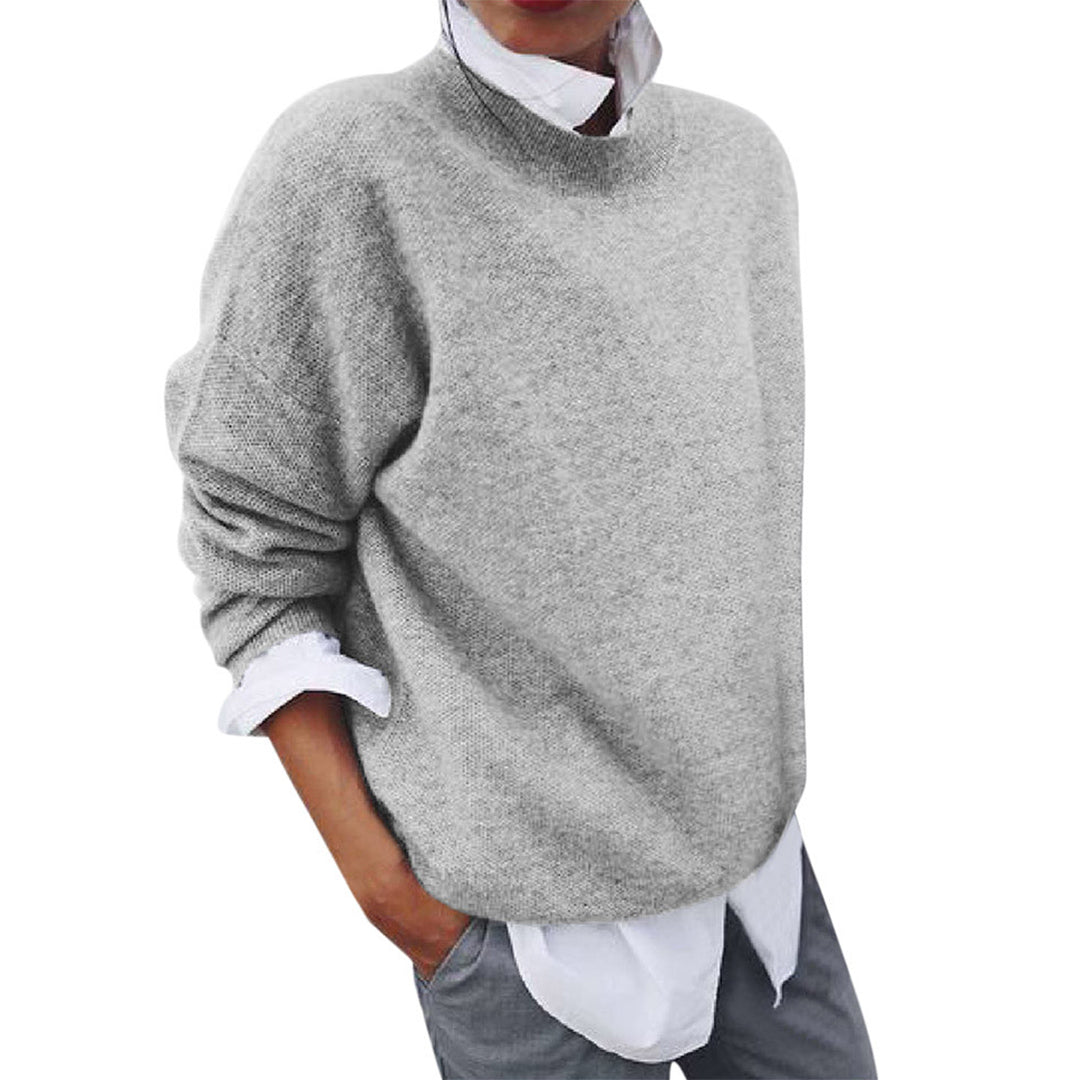 Women's Relaxed Fit Roll-Neck Jumper