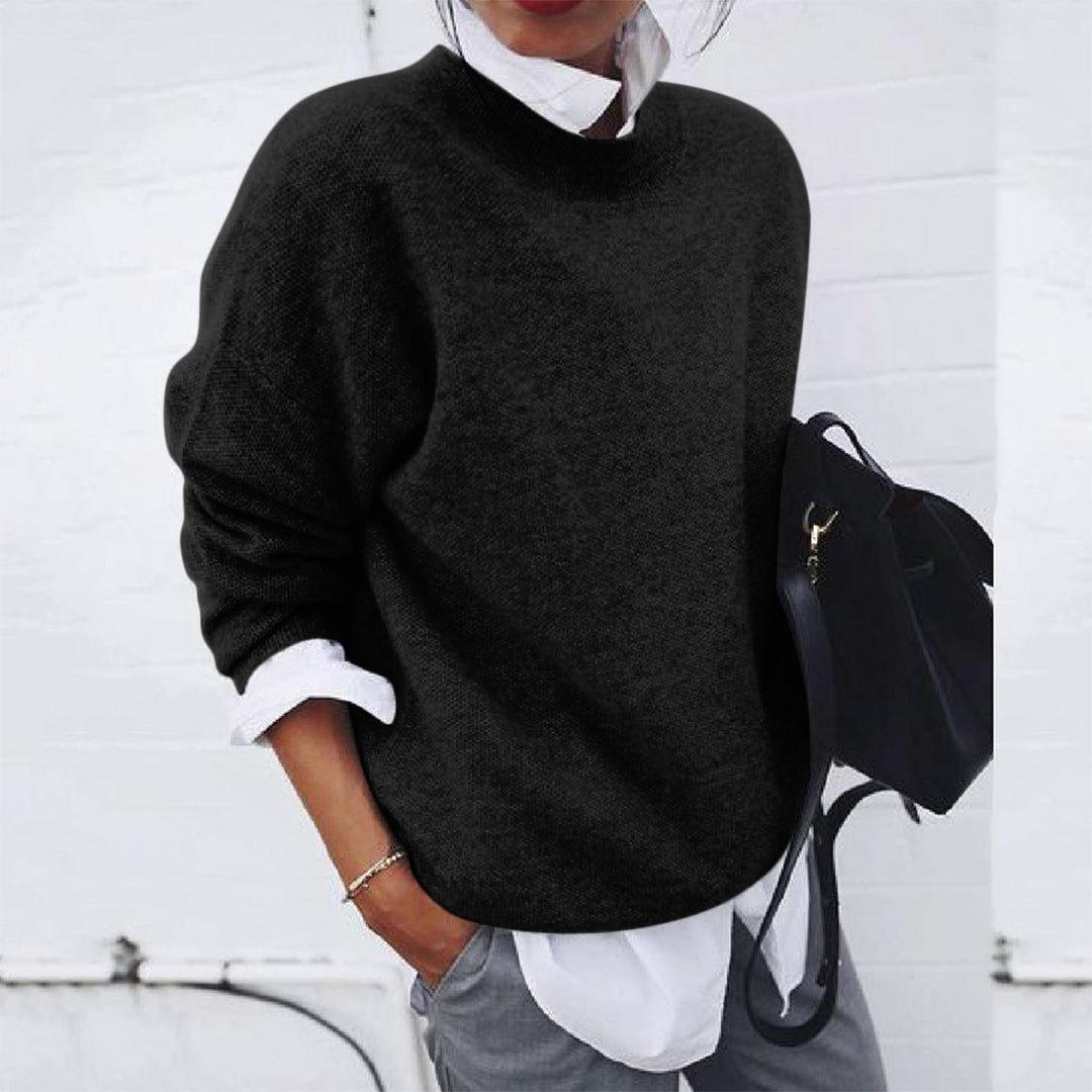 Women's Relaxed Fit Roll-Neck Jumper