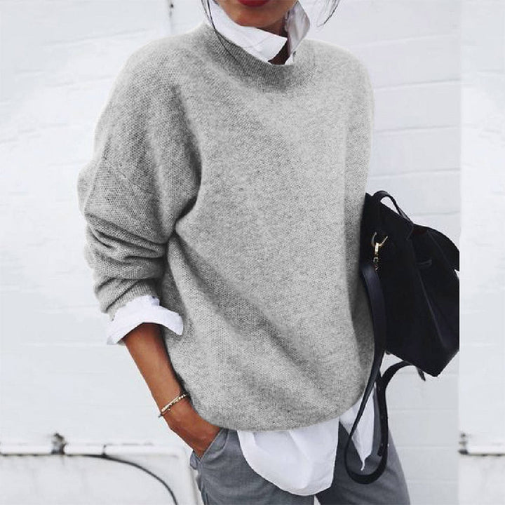 Women's Relaxed Fit Roll-Neck Jumper