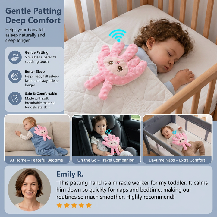 Baby Sleep Aid with Gentle Patting Function – Supports Calm and Independent Sleep 4