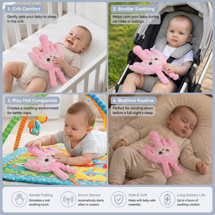 Baby Sleep Aid with Gentle Patting Function – Supports Calm and Independent Sleep 5