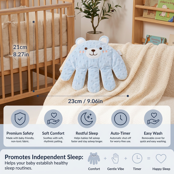 Baby Sleep Aid with Gentle Patting Function – Supports Calm and Independent Sleep 6