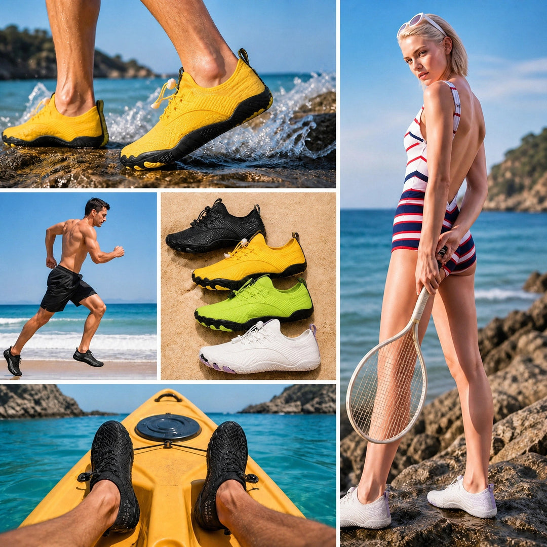 Barefoot Water Shoes - Quick Dry Aqua Shoes for Beach, Swimming & Hiking 4