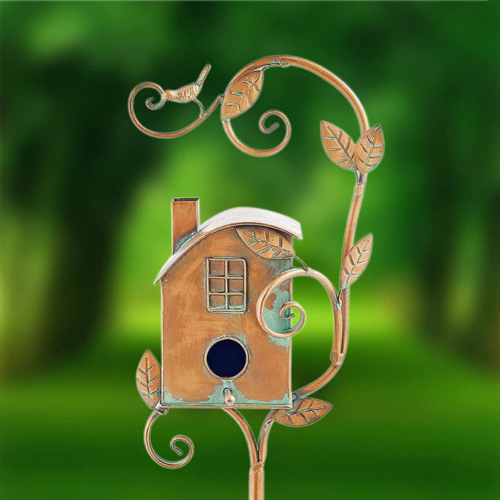 Birdhouse Garden Stakes | Bowlift 0
