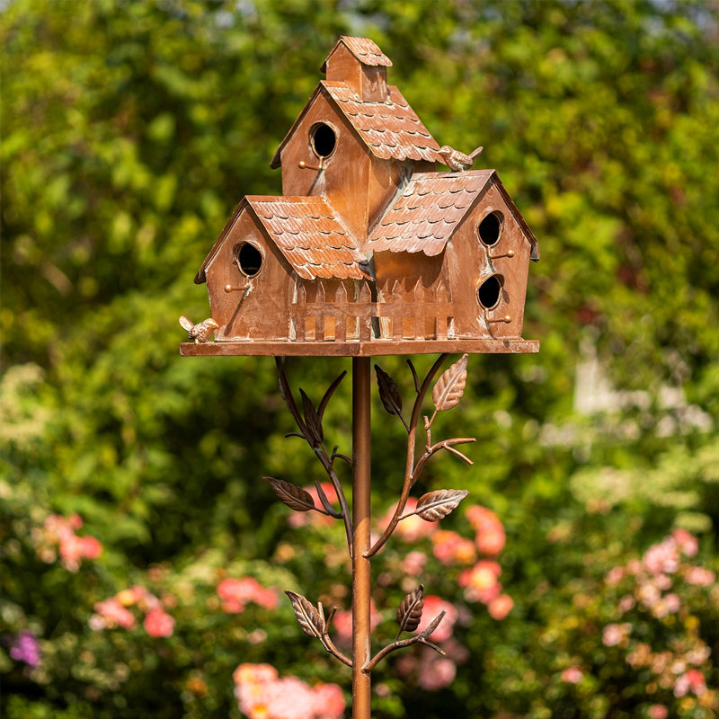 Birdhouse Garden Stakes | Bowlift 1
